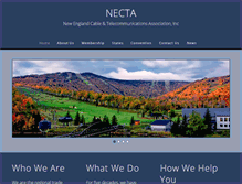Tablet Screenshot of necta.info